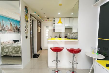 studio cozinha de apartamento à venda com 1 quarto, 35m² em Jardim Ampliação, São Paulo
