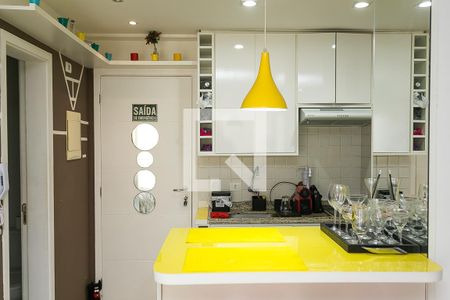 studio cozinha de apartamento à venda com 1 quarto, 35m² em Jardim Ampliação, São Paulo