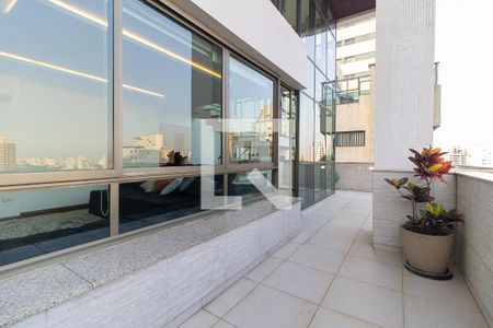Varanda da Sala 1 de apartamento à venda com 4 quartos, 397m² em Aclimação, São Paulo