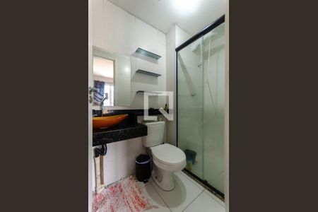 Suíte - banheiro de apartamento para alugar com 1 quarto, 31m² em Vila Palmeiras, São Paulo