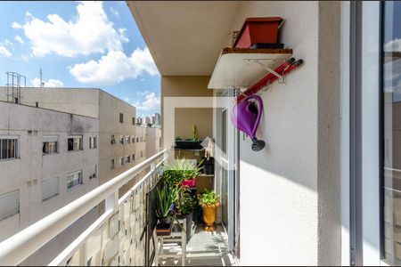 Sala - Sacada de apartamento para alugar com 1 quarto, 31m² em Vila Palmeiras, São Paulo