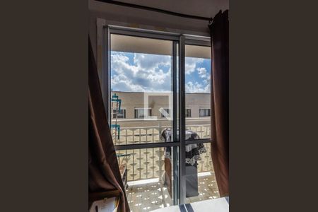Suíte - vista sacada de apartamento para alugar com 1 quarto, 31m² em Vila Palmeiras, São Paulo