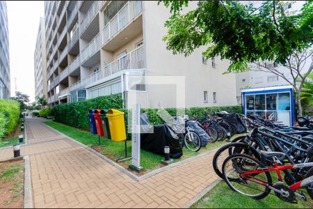 Área comum - Bicicletário de apartamento para alugar com 1 quarto, 31m² em Vila Palmeiras, São Paulo