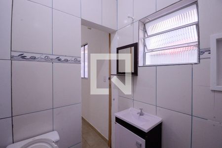 Banheiro  de casa para alugar com 1 quarto, 40m² em Vila Gumercindo, São Paulo