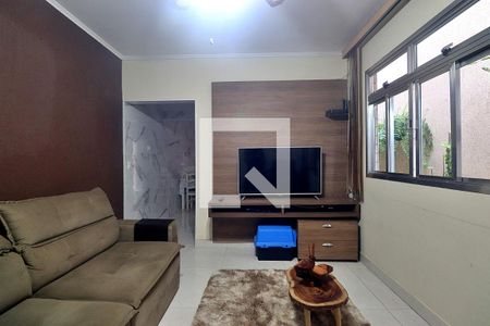Sala de casa à venda com 3 quartos, 125m² em Jardim Santo Alberto, Santo André