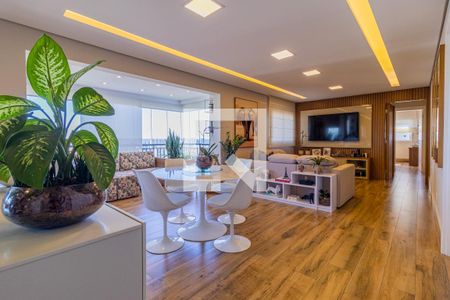 Sala de apartamento à venda com 3 quartos, 129m² em Jardim Caboré, São Paulo