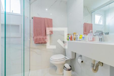 Apartamento à venda com 129m², 3 quartos e 2 vagasBanheiro da Suíte 1