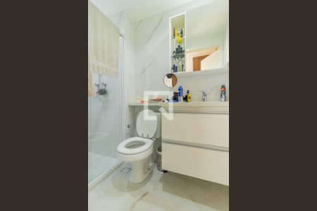 Apartamento à venda com 129m², 3 quartos e 2 vagasBanheiro da Suíte 3