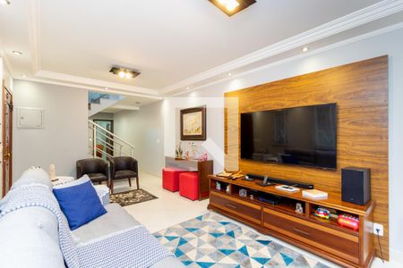 Sala de Estar de casa à venda com 3 quartos, 170m² em Chácara Mafalda, São Paulo