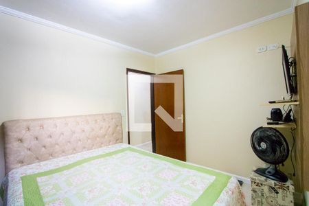 Quarto 1 - Suíte de casa à venda com 3 quartos, 111m² em Vila Helena, Santo André