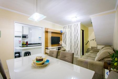 Sala de casa à venda com 3 quartos, 111m² em Vila Helena, Santo André