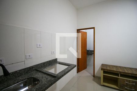 Sala / Cozinha de apartamento para alugar com 1 quarto, 40m² em Jardim Helena, São Paulo