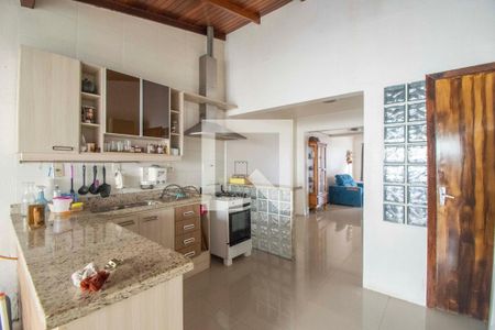Cozinha de casa de condomínio à venda com 2 quartos, 75m² em Bairro Fátima, Canoas