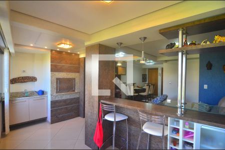 Cozinha de apartamento à venda com 3 quartos, 128m² em Centro, Canoas