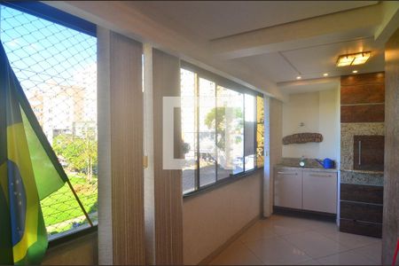 Churrasqueira de apartamento à venda com 3 quartos, 128m² em Centro, Canoas