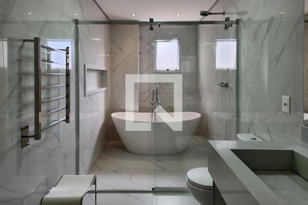 Apartamento à venda com 239m², 3 quartos e 6 vagas Apartamento à venda com 239m², 3 quartos e 6 vagasBanheiro da Suíte 2