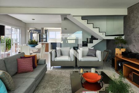 Sala de apartamento à venda com 3 quartos, 239m² em Rudge Ramos, São Bernardo do Campo