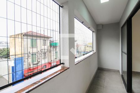 Varanda de kitnet/studio para alugar com 1 quarto, 60m² em Brás, São Paulo