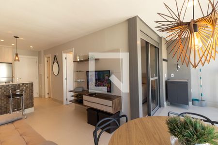 Apartamento para alugar com 44m², 1 quarto e 1 vaga Apartamento para alugar com 44m², 1 quarto e 1 vagaVaranda e Sala