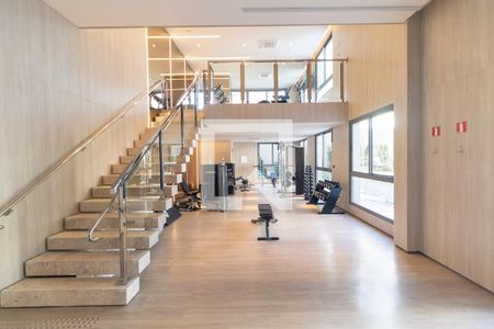 Apartamento para alugar com 44m², 1 quarto e 1 vaga Apartamento para alugar com 44m², 1 quarto e 1 vagaAcademia