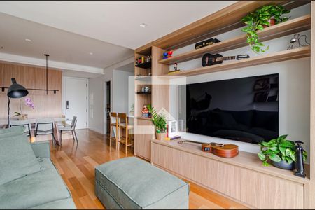 Sala de apartamento para alugar com 2 quartos, 92m² em Cerqueira César, São Paulo