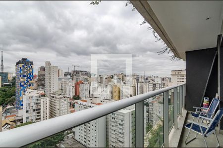 Apartamento para alugar com 92m², 2 quartos e 1 vagaVaranda