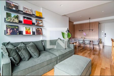 Sala de apartamento para alugar com 2 quartos, 92m² em Cerqueira César, São Paulo