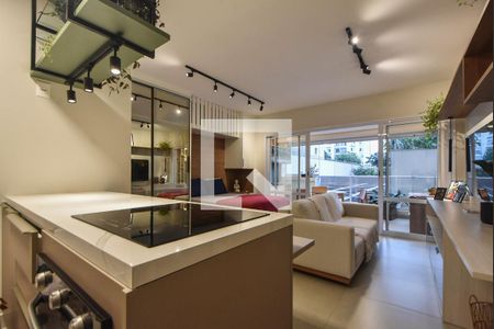 Sala/Quarto de kitnet/studio à venda com 1 quarto, 44m² em Campo Belo, São Paulo