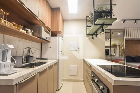 Studio à venda com 44m², 1 quarto e 1 vagaCozinha