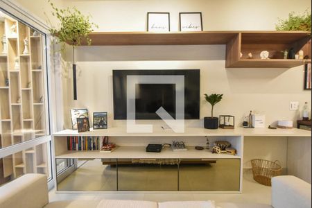 Detalhe Sala de kitnet/studio à venda com 1 quarto, 44m² em Campo Belo, São Paulo