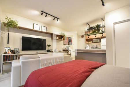 Studio à venda com 44m², 1 quarto e 1 vagaDetalhe Quarto