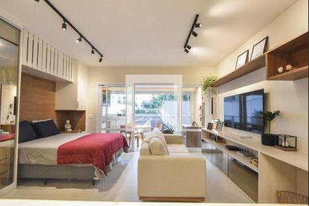 Sala/Quarto de kitnet/studio à venda com 1 quarto, 44m² em Campo Belo, São Paulo