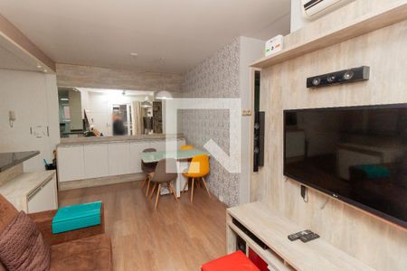 Sala de apartamento à venda com 2 quartos, 60m² em Industrial, Novo Hamburgo