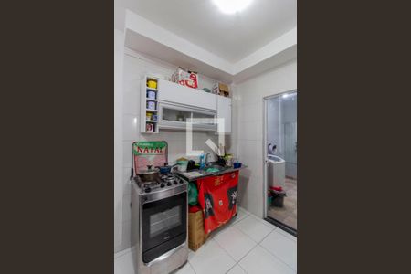Sala e Cozinha Integrada  de apartamento à venda com 2 quartos, 42m² em Vila Franci, São Paulo
