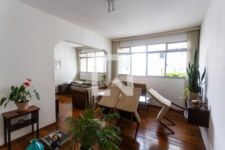Sala 1 de apartamento à venda com 4 quartos, 140m² em Savassi, Belo Horizonte