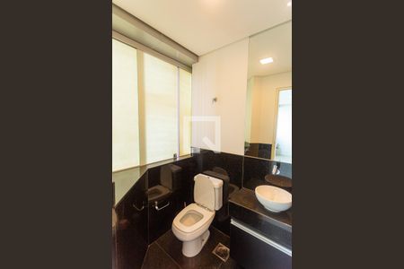 Lavabo da Sala de apartamento à venda com 4 quartos, 138m² em Funcionários, Belo Horizonte