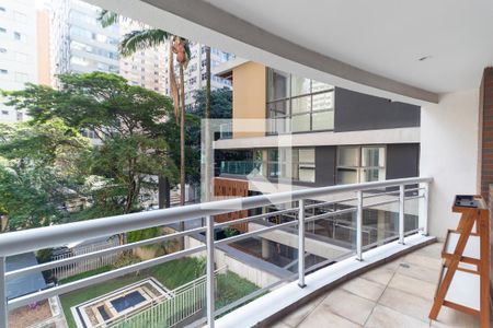 Varanda de apartamento à venda com 2 quartos, 75m² em Jardim Paulista, São Paulo