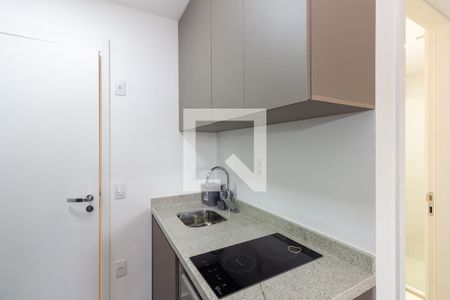 Studio à venda com 27m², 1 quarto e sem vagaCozinha