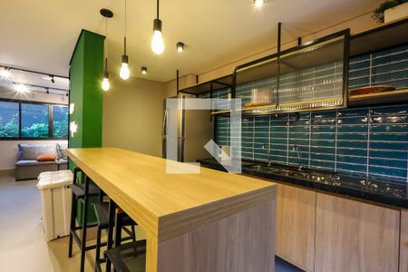 Studio para alugar com 18m², 1 quarto e sem vagaÁrea comum - Salão de festas