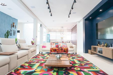 sala de casa de condomínio à venda com 4 quartos, 610m² em Jardim Serrano, Nova Lima