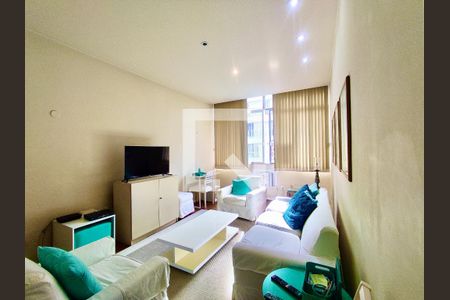 Sala de apartamento à venda com 2 quartos, 100m² em Copacabana, Rio de Janeiro