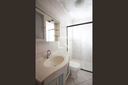 Banheiro Social de casa para alugar com 1 quarto, 60m² em Jardim Trieste, São Bernardo do Campo