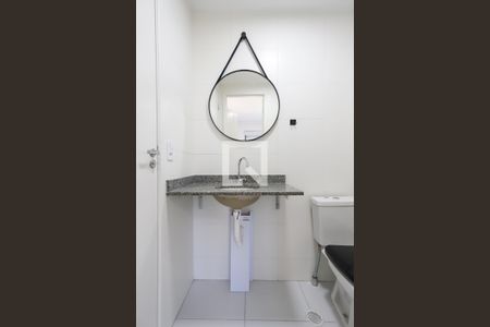 Banheiro da Suíte de apartamento para alugar com 1 quarto, 34m² em Parada Inglesa, São Paulo