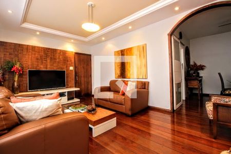 Sala  de apartamento à venda com 4 quartos, 166m² em Santo Antônio, Belo Horizonte
