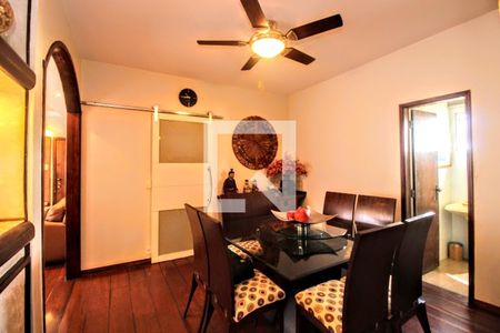 Sala de jantar  de apartamento à venda com 4 quartos, 166m² em Santo Antônio, Belo Horizonte