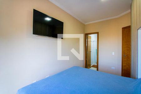 Quarto 1 - Suíte de apartamento à venda com 2 quartos, 108m² em Vila Alzira, Santo André