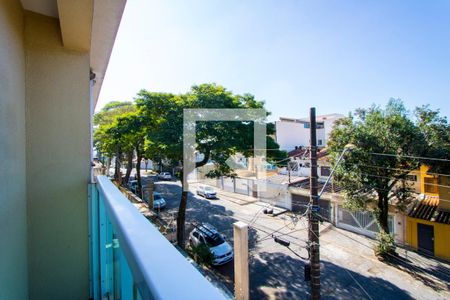 Varanda do quarto 1 de apartamento à venda com 2 quartos, 108m² em Vila Alzira, Santo André