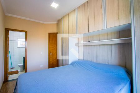 Quarto 1 - Suíte de apartamento à venda com 2 quartos, 108m² em Vila Alzira, Santo André