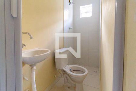 Banheiro do Quarto 1 de casa de condomínio para alugar com 2 quartos, 69m² em Vila Mafra, São Paulo