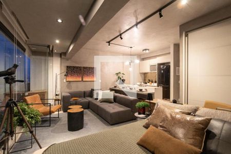 Flat - decoração assinada por Carlos Rossi  de kitnet/studio à venda com 1 quarto, 39m² em Itaim Bibi, São Paulo